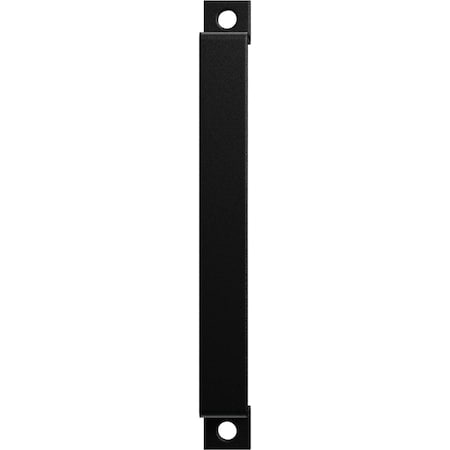 Ekena Millwork Premium 11"L x 1 1/4"W Pull Handle for 1 3/4" Doors, Matte Black GB6001PH411MB